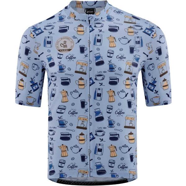 Cube Blackline Cmpt Jersey Met Korte Mouwen Blauw 2XL Man