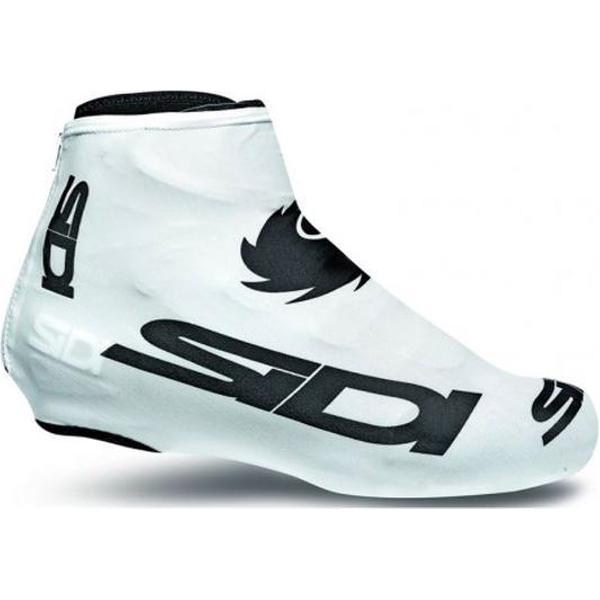 Sidi Copriscarpe Chrono - Fietsoverschoenen - Lycra - Wit - Maat L = 41-43