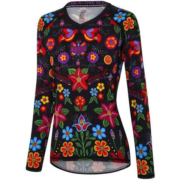 CYCOLOGY Frida Enduro-trui Met Lange Mouwen Dames - Multicolor - S