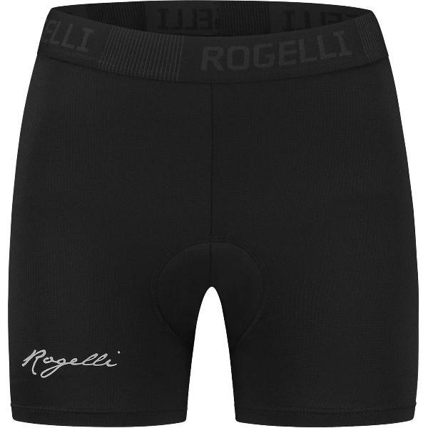 Rogelli Dames Fietsonderbroek - Fiets Ondershort Met Zeem - Zwart - Maat S
