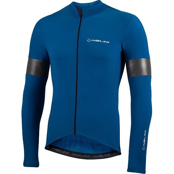 Nalini - Heren - Fietsshirt - Lange Mouwen - Wielrenshirt - Multi - WARMREFLEXJERSEY - L