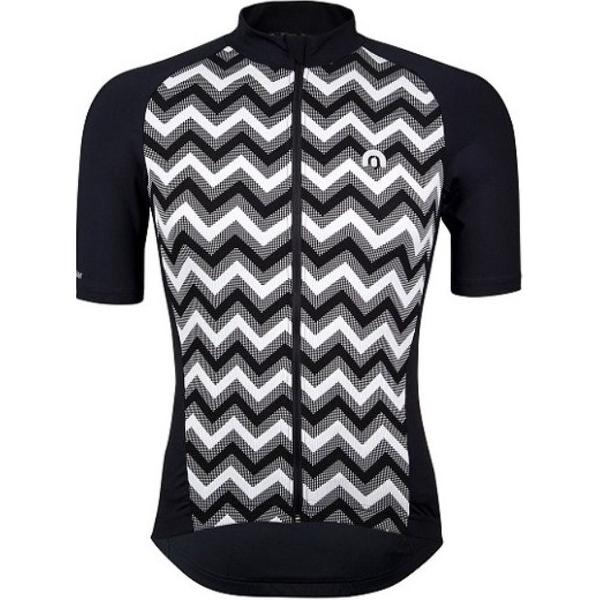 Megmeister Jersey Zig Zag Black-S