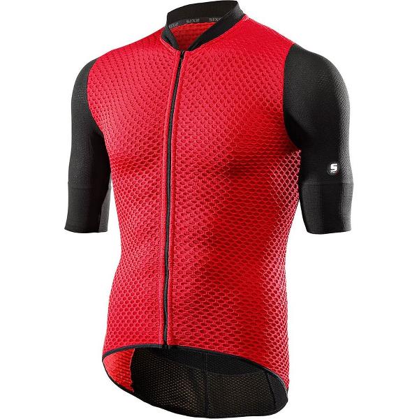 Sixs Hive Korte Mouwen Fietsshirt Rood XL Man