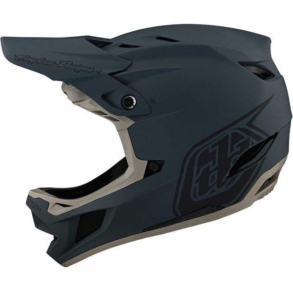 Troy Lee Designs D4 Composite Helmet, stealth grey Hoofdomtrek XL