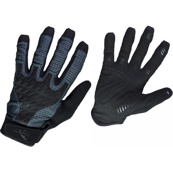 Rogelli Adventure MTB Handschoenen - Unisex - Zwart/Grijs - Maat L