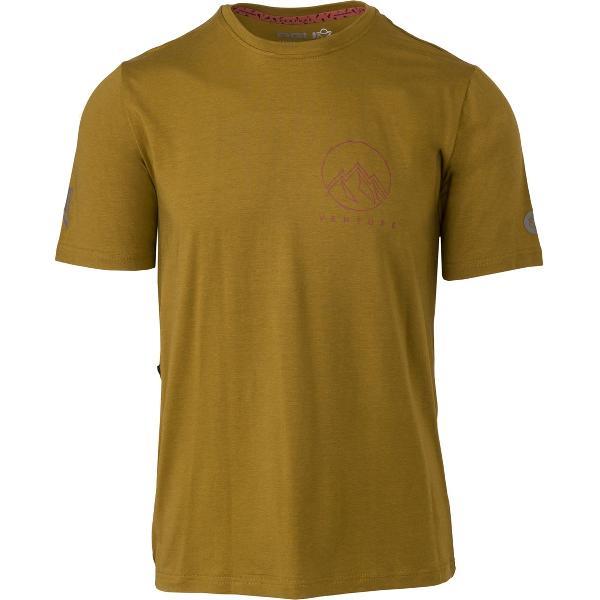 Performance T-shirt Venture Unisex - Bruin - L