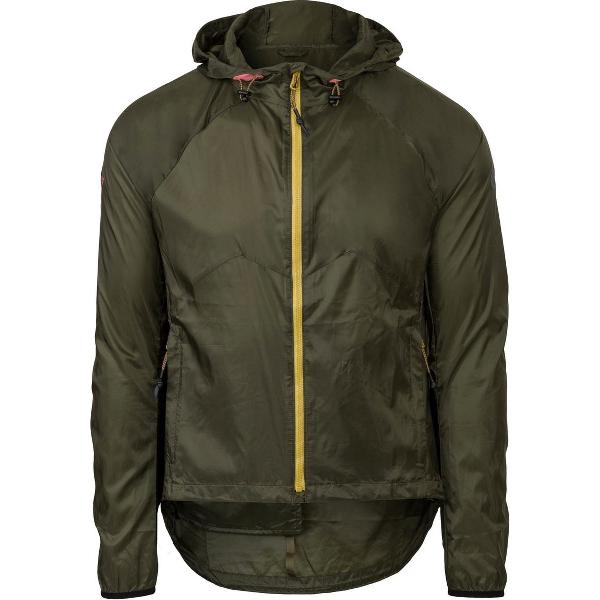 AGU Wind Hooded Windjack Venture - Army Green - M