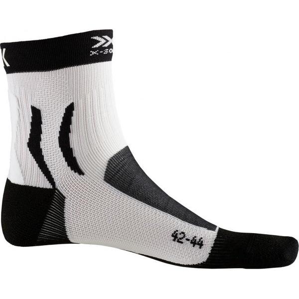 X-Socks Bike Pro Mid Men Socks - Black/White - 39-41