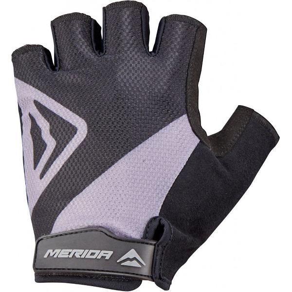 Merida Fietshandschoenen Classic Zwart/Grijs - Maat S