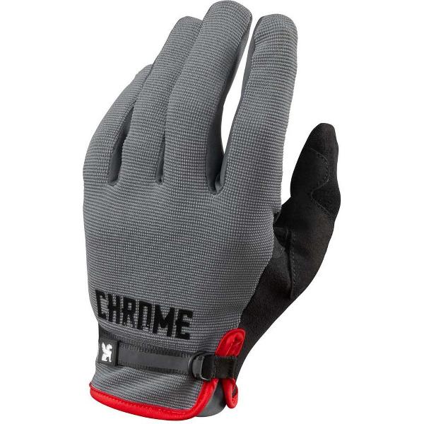 Chrome Cycling 2.0 Lange Handschoenen Zwart,Grijs M Man