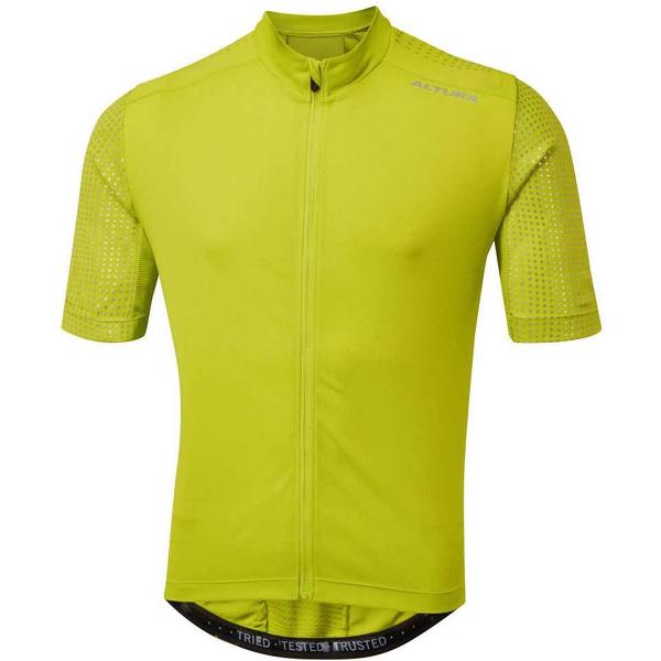 Altura Nightvision Jersey Met Korte Mouwen Geel M Man