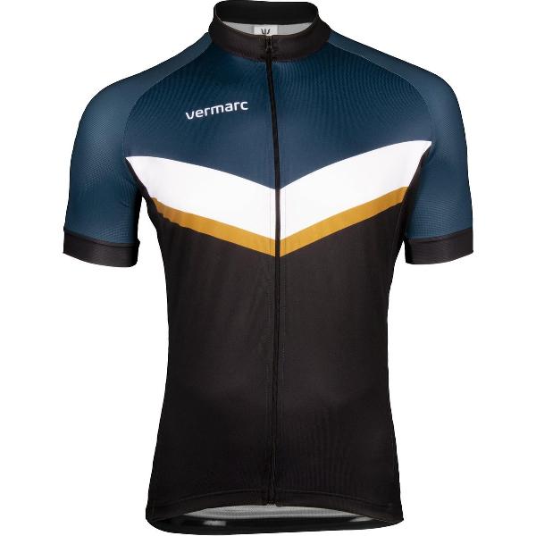 Vermarc Puntino SP.L Jersey Black/Petrol/Gold Size S