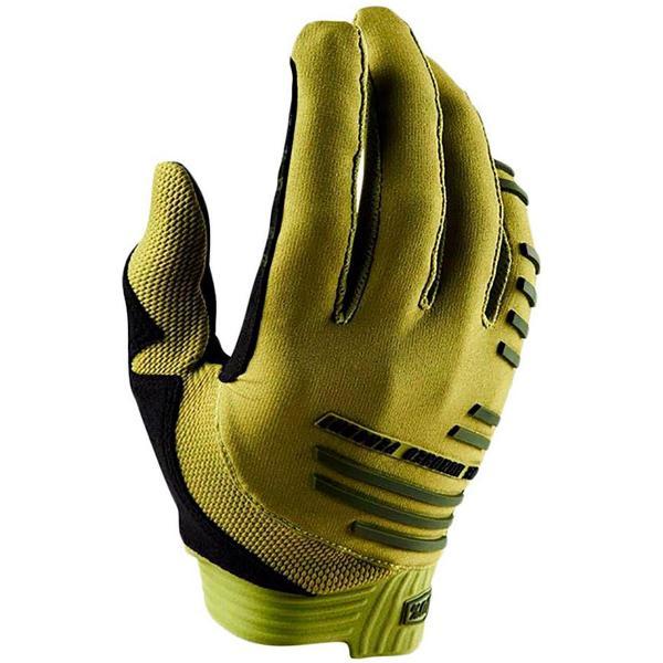 100percent R-core Lange Handschoenen Groen M Man