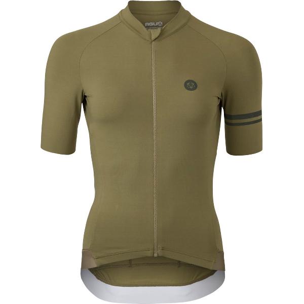 AGU Solid Fietsshirt Performance Dames - Strategy Green - XL