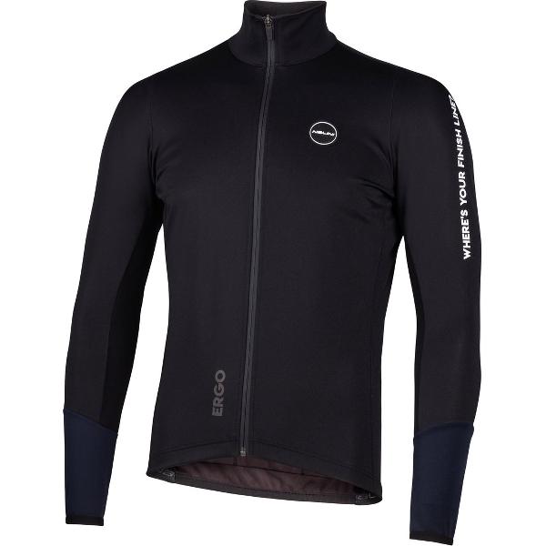 Nalini - Heren - Fietsjack winter - Warm Wielrenjack - Zwart - ERGO LIGHT JKT - S