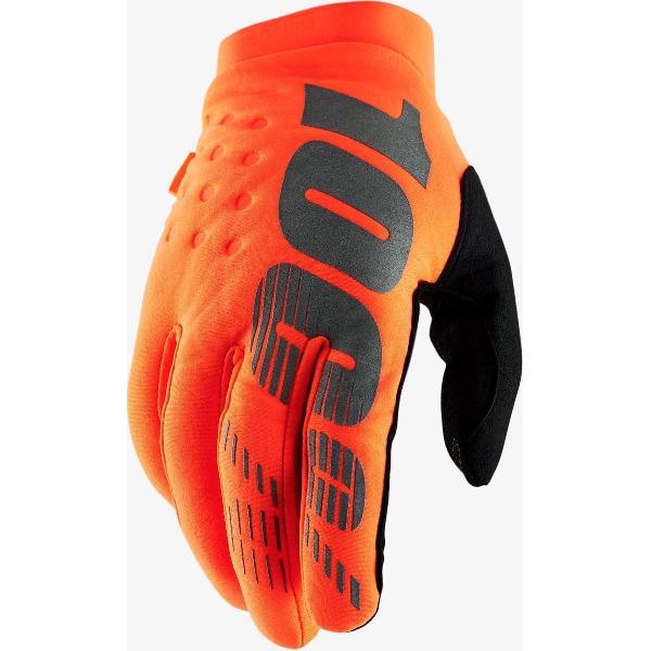 100% Glove MTB BRISKER - Oranje - M