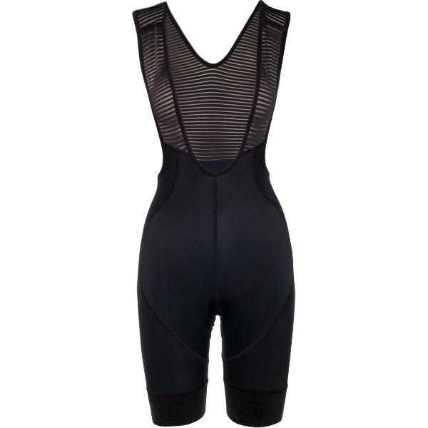 BIORACER Fietsbroek Dames Met Zeem - Fietskleding Dames- Model 'Icon' - Zwart - Maat S - Wielrenbroek voor Dames