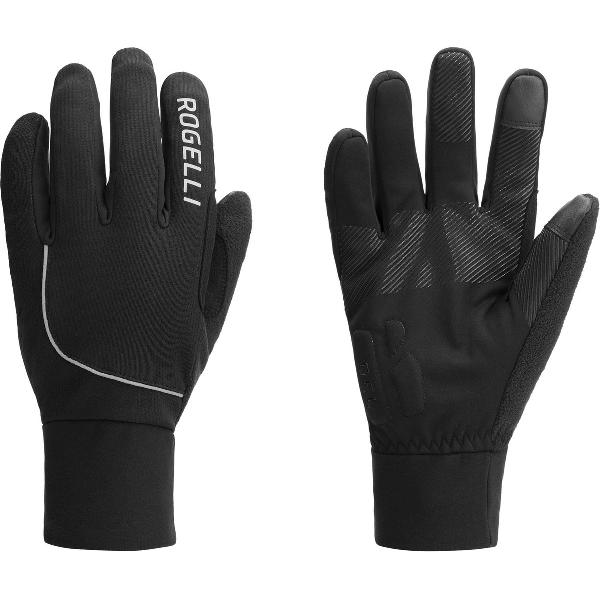 Rogelli Tocco Fietshandschoenen Winter - Heren - Winddicht - Touchscreen - Zwart - Maat M