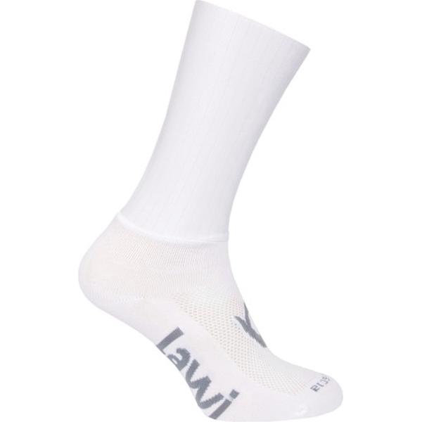 LAWI Fietssokken Aero Absoluut Wit 39-42