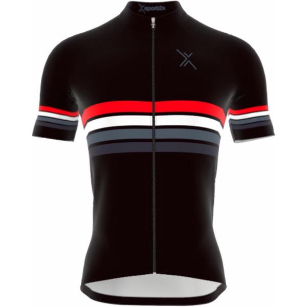 Sport2x T-PRO Premium Shirt korte mouw Zwart/Rood