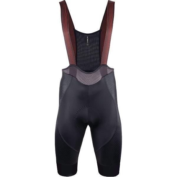 Nalini Heren Fietsbroek kort met bretels - Koersbroek - wielrenbroek Zwart - COLOR BIB SHORT Black - S