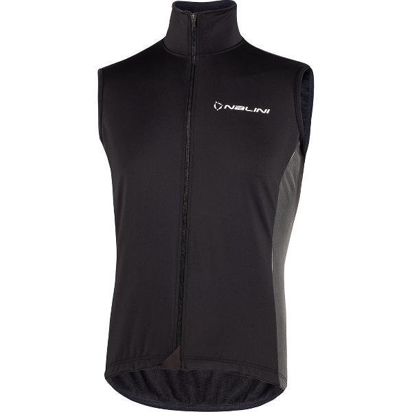Nalini - Heren - Windvest Wielrennen - Windstopper - Mouwloos - Fietsjack - Zwart - LIGHT REFLEX VEST - S