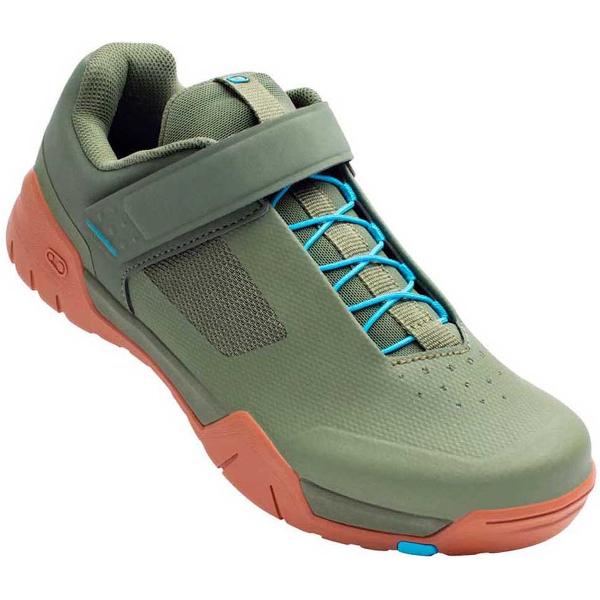 CRANKBROTHERS Mallet E Gum Outsole MTB-schoenen - Green / Blue - Heren - EU 43