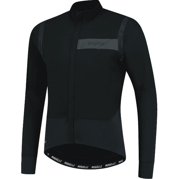 Rogelli Infinite Fietsjack Winter - Heren - Zwart, Reflectief - Maat L