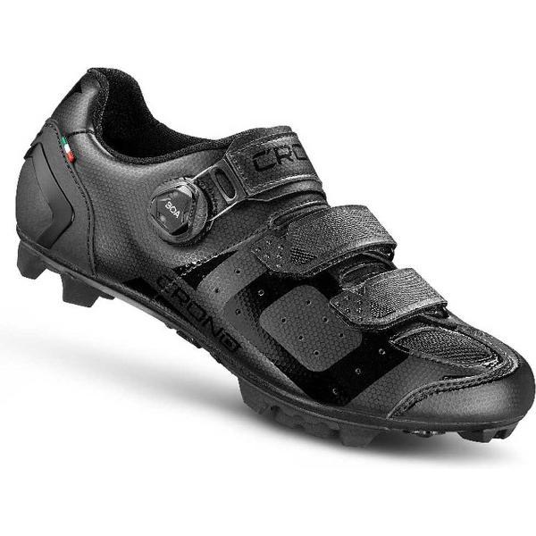 Crono Shoes Cx-3-22 Mtb Carbocomp Mtb-schoenen Zwart EU 44 Man