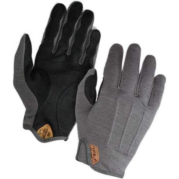 Giro D'Wool Handschoenen Heren, grijs/zwart Handschoenmaat S