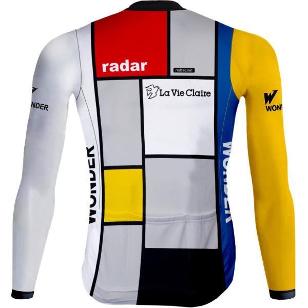 Retro Wielerjack (fleece) La Vie Claire Veelkleurig - REDTED - 4XL