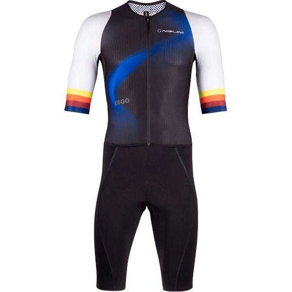 Nalini Heren Snelpak - Wielrenpak Zwart Blauw - FAST SUIT Black deep blue - L