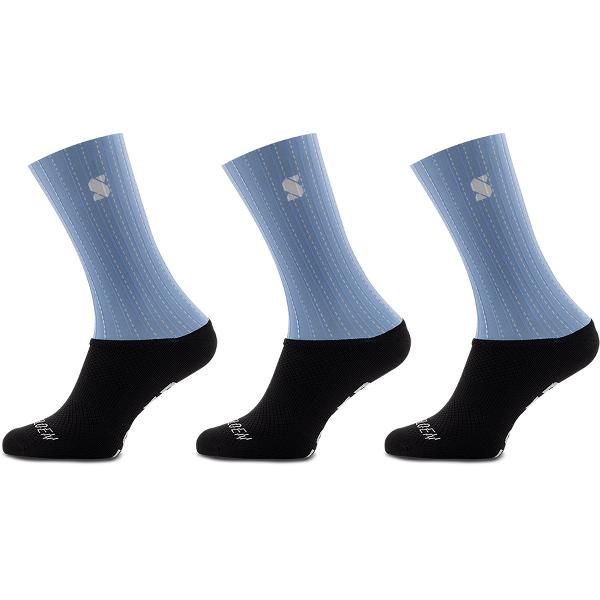 Sockeloen Aero Cycling Socks - Gravel Blue