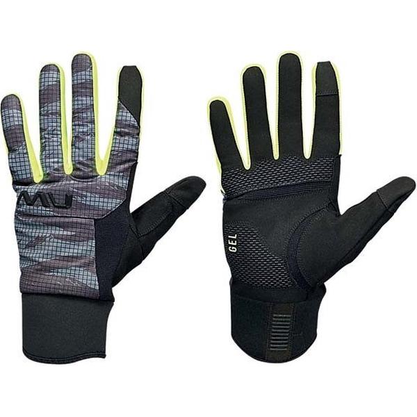 Northwave Fast Gel Glove Grey/Yellow XL