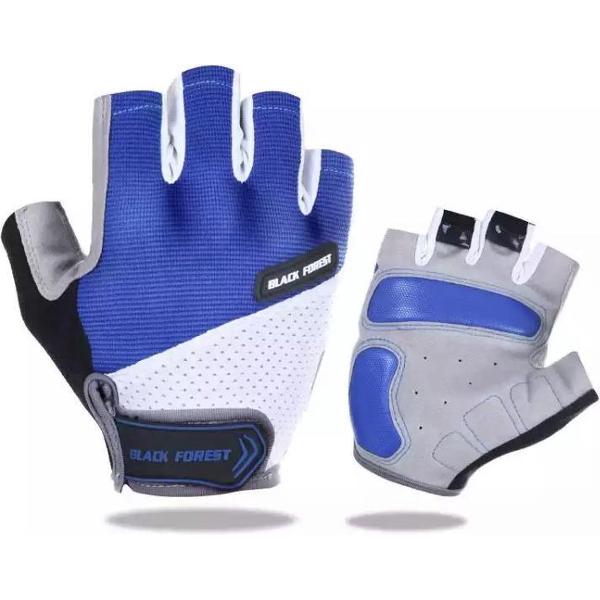 Fietshandschoen Heren - Fietshandschoen Dames - Fietshandschoen Unisex - met grip blauw XL, MTB, ATB, Race, Handschoen