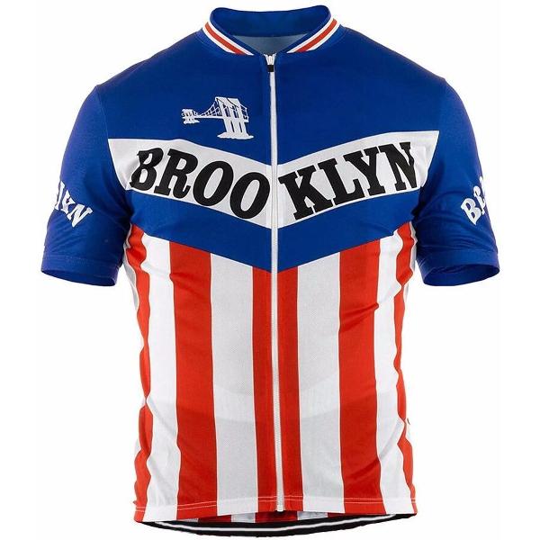 retro wielertrui BROOKLYN maat S