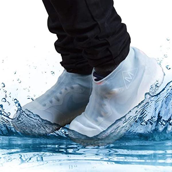 Silicone overschoenen overschoenen waterdichte schoenhoezen anti-slip regen schoenen herbruikbare schoenbeschermers