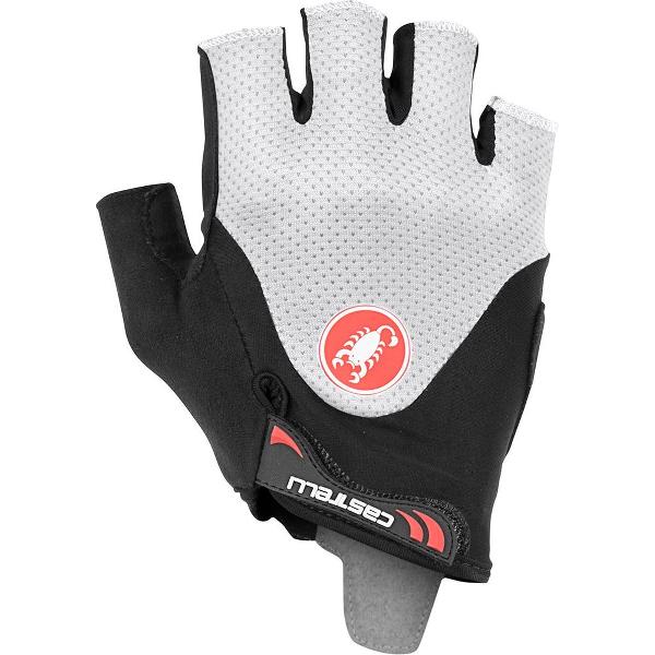 Castelli Fietshandschoenen Zomer Heren Zwart Ivoor - CA Arenberg Gel 2 Glove-Black/Ivory - XL