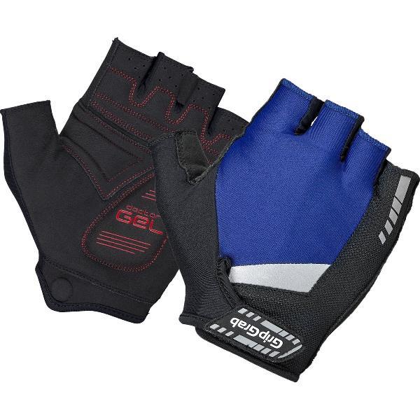 GripGrab - SuperGel Padded Korte Vinger Zomer Fietshandschoenen Wielrenhandschoenen met Padding - Navy Blauw - Unisex - Maat S