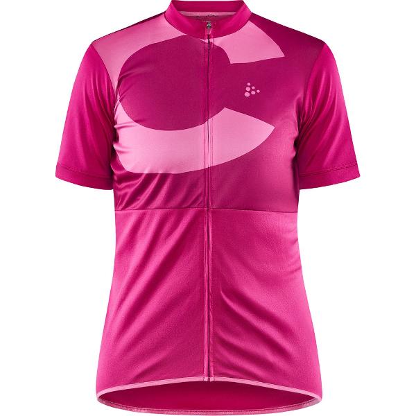 Craft Core Endur Logo Jersey Dames Fietsshirt - Maat S