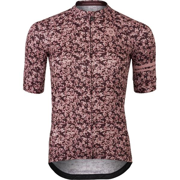 AGU Mini Flower Fietsshirt Essential Dames - Modica Brown - M