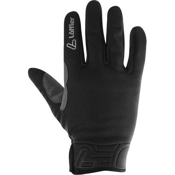 Loeffler handschoenen Gloves WS Warm - softshell - Gore-Tex - Zwart - 9-9,5