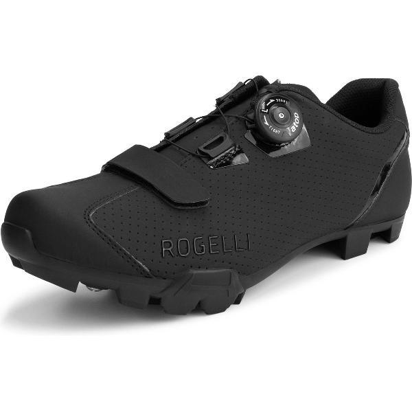 Rogelli R-400x MTB Schoenen Heren en Dames - Fietsschoenen Mountainbike - Zwart - Maat 39