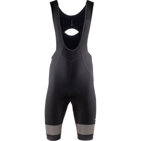 Nalini - Heren - Fietsbroek kort met Bretels - Koersbroek - Wielrenbroek Met Zeem - Zwart - WARMREFLEXBIBSHORT - XL
