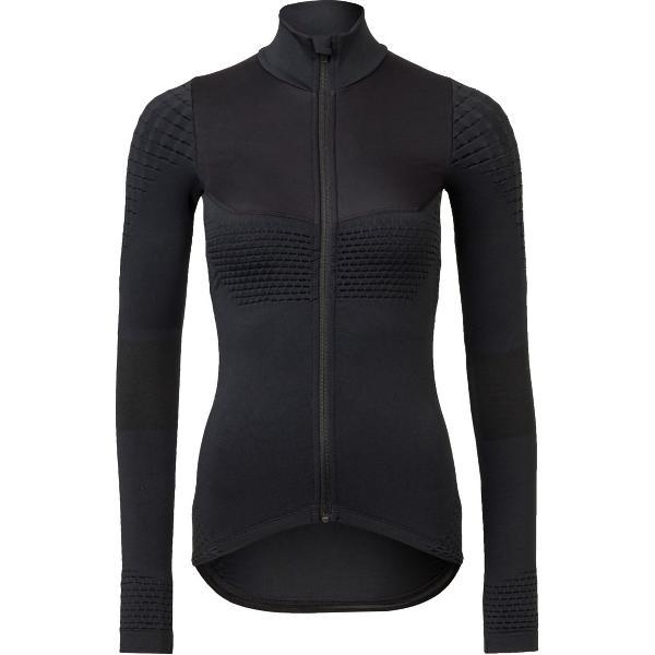AGU Seamless Fietsshirt Lange Mouwen Premium Dames - Black - S