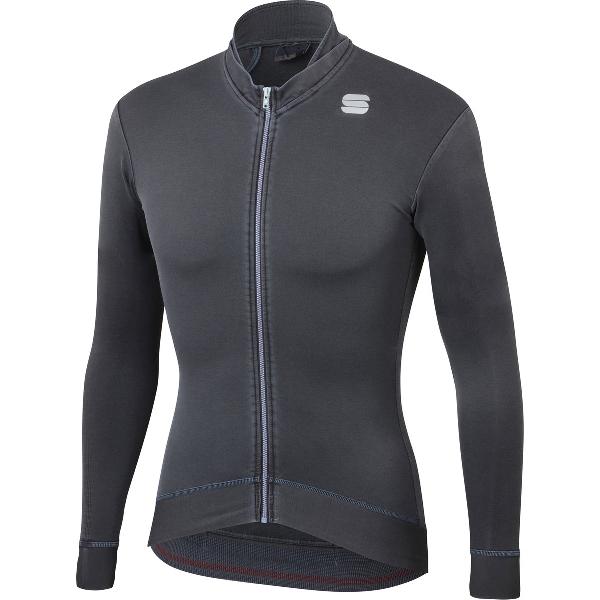 Sportful MONOCROM THERMAL Fietsshirt Anthracite - Mannen - maat XXL