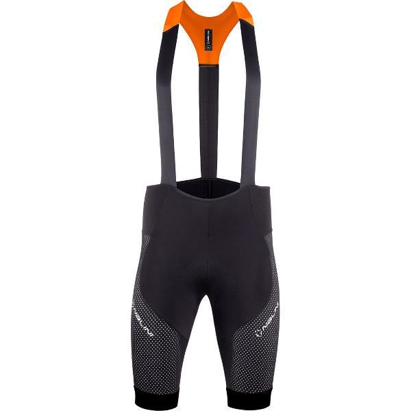 Nalini Heren Fietsbroek kort met bretels - Koersbroek - wielrenbroek Zwart - NEW CLIMBER BIB SHORT Black - XXL