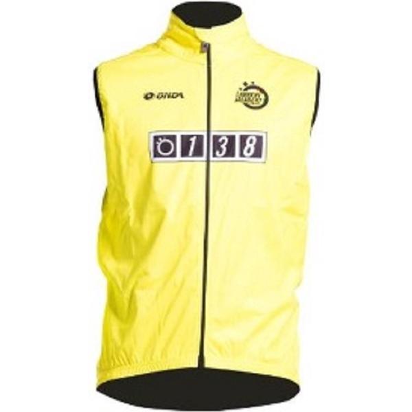 ONDA Windstopper mouwloos waterdicht unisex Geel - Laurent Jabalert - XL