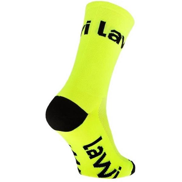 LAWI Fietssokken Zorbig - Geel - Maat 39-42