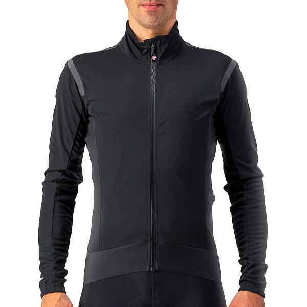 Castelli Fietsjack Lange mouwen Rain or Shine Heren Zwart - Alpha RoS 2 Light Jacket Light Black - L